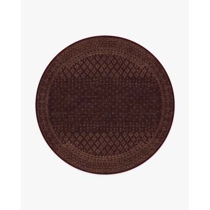 Fernanda Burgundy Flatwoven Rug - 75 x 215 cm - Rug + Pad System