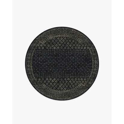 Fernanda Black Rug - 185 Round cm - All-In-One Rug