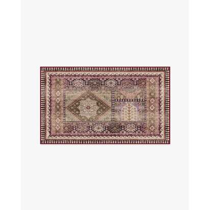 Rumi Mauve & Olive Rug - 75 x 305 cm - All-In-One Rug