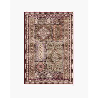 Rumi Mauve & Olive Rug - 120 x 185 cm - All-In-One Rug