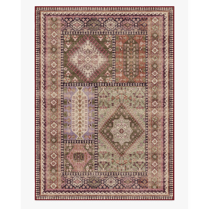Rumi Mauve & Olive Rug - 305 x 425 cm - All-In-One Rug