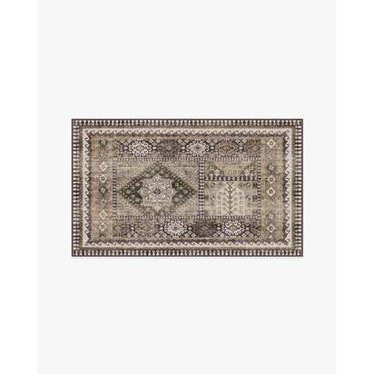 Rumi Olive & Tan Rug - 75 x 305 cm - All-In-One Rug