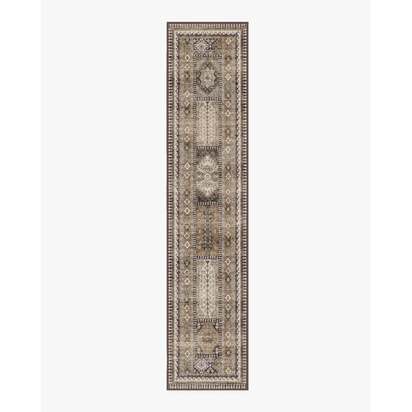 Rumi Olive & Tan Rug - 75 x 365 cm - All-In-One Rug