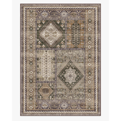 Rumi Olive & Tan Rug - 305 x 425 cm - All-In-One Rug