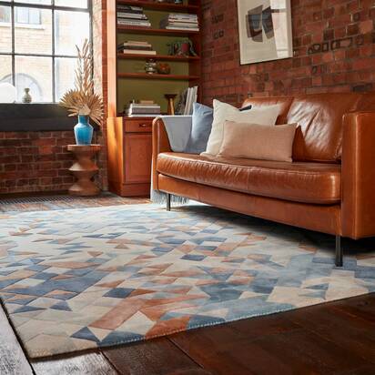 Hawthorne 2 120x170cm Blue Multi