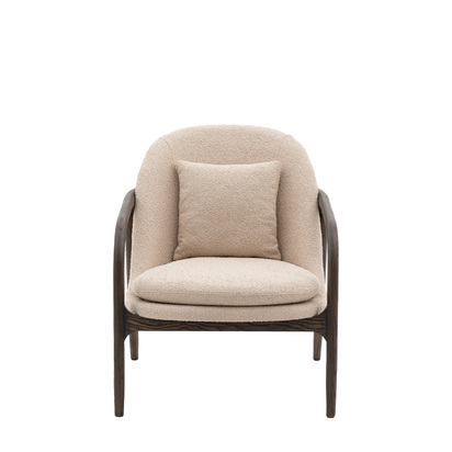 Ellington Armchair Taupe 680x840x830mm