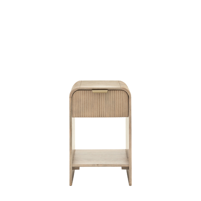 Ashport 1 Drawer Bedside 350x400x550mm  - Small