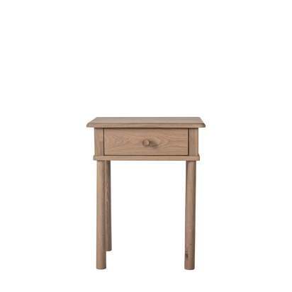 Maplewood 1 Drawer Bedside 500x400x634mm