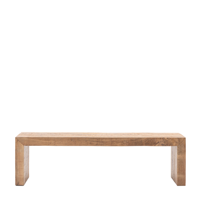 Crancott Dining Bench Natural 1600x360x450mm
