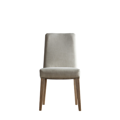 Hartby Dining Chair Cement Linen (2pk)