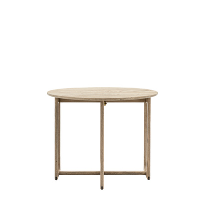 Alderwood Folding Dining Table Smoked