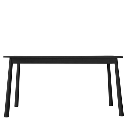 Maplewood Dining Table Black 1500x900x750mm