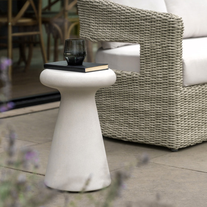 Hadcombe Side Table Concrete 300x300x460mm
