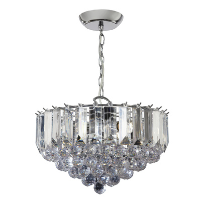Montreux 3 Pendant Light Chrome