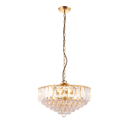 Fargo 6 Pendant Light Brass
