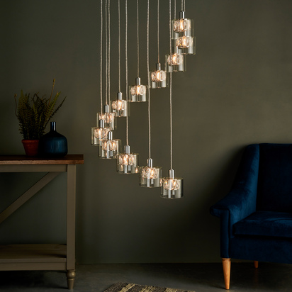 Villefranche 12 Drop Pendant Light
