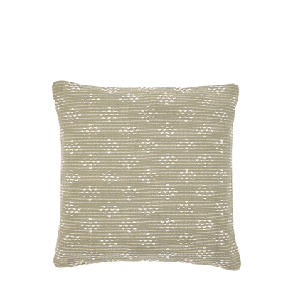 Eastmore Woven Cushion Sage 450x450mm Poly Filled