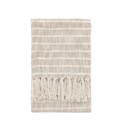 Faircombe Stripe Throw Sand 1300x1700mm