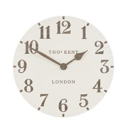 Alder Wall Clock Limestone 20in  - 20 Inch