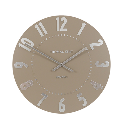 Arlo Wall Clock Mocha 20in  - 20 Inch