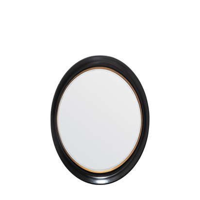 Brookdale Mirror Black and Gold 1000x85x770mm