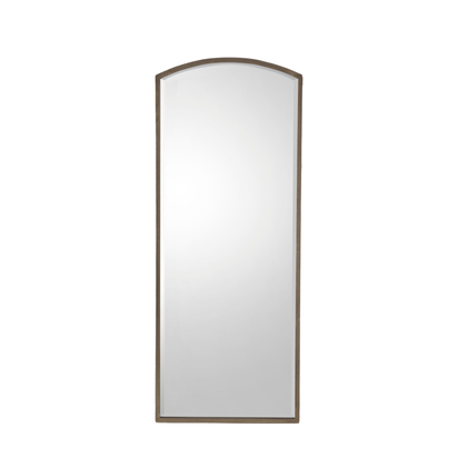 Cambridge Arch Mirror Antique Silver 600x1500mm  - Large