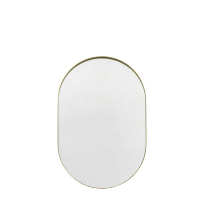 Cranwick Elipse Mirror Champagne 600x30x900mm