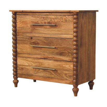 Spindle 3-Drawer Chest