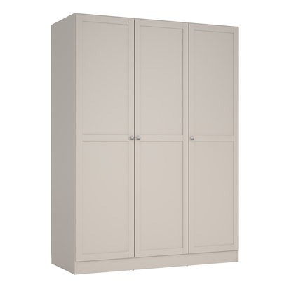 Langford Wardrobe with 3 Frame Doors in Cashmere