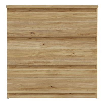 Hollis 3 Drawer Chest in Mauvella Oak
