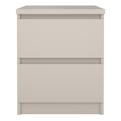 Avery 3 Bedside 2 Drawers in Cashmere