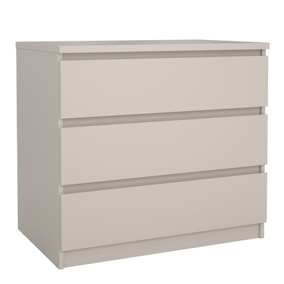 Avery 3 Chest of 3 Drawers in Cashmere