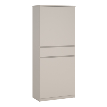 Avery 3 Shoe cabinet with 4 Doors 1 Drawer in Cashmere