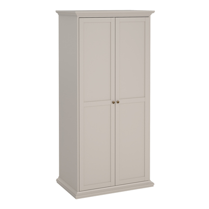 Sutton Wardrobe with 2 Doors in Cashmere