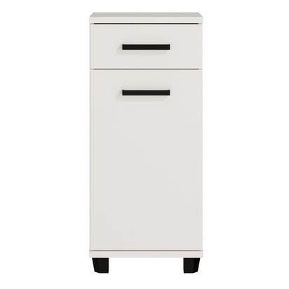 Juno Bathroom Cupboard with 1 Door & 1 Drawer in Sand