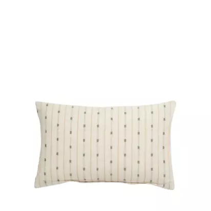 Neptune Frida Rectangular Cushion, Green Green | 35cm x 55cm