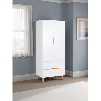 Alicia Combination Wardrobe - White