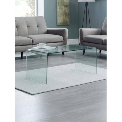 Amalfi Bent Glass Coffee Table