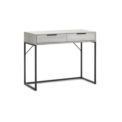 Bali 2 Drawer Dressing Table/Desk - Grey Oak