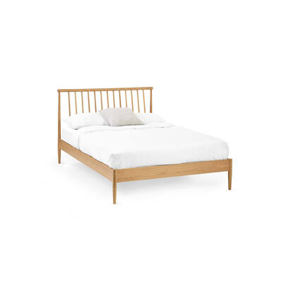 Belton Oak Spindle 135cm Double Bed