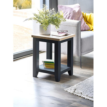 Bordeaux Lamp Table Dark Grey