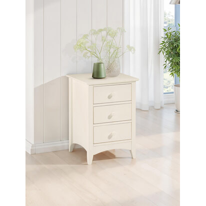 Cameo 3 Drawer Bedside