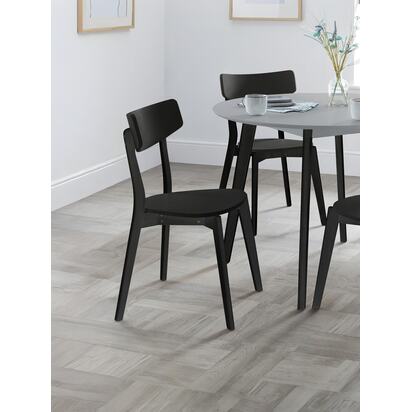 Set of 2 Casa Black Dining Chairs