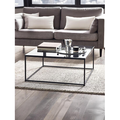 Chicago Square Coffee Table Smoked Glass