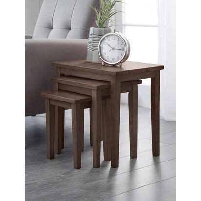Cleo Walnut Nest of Tables