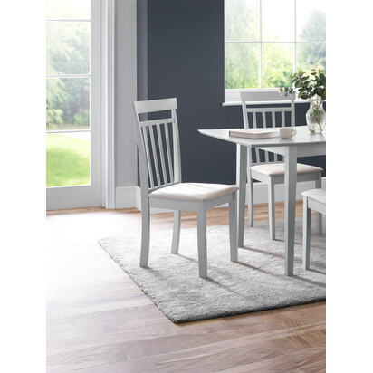 Set Of 2 Coast Grey Dining Chairs