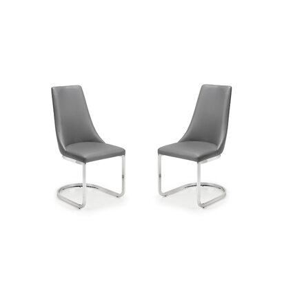Set Of 2 Como Cantilever Dining Chairs