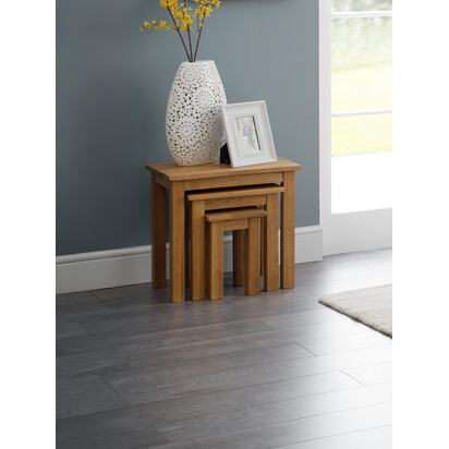 Coxmoor Nest Of 3 Tables - Oak