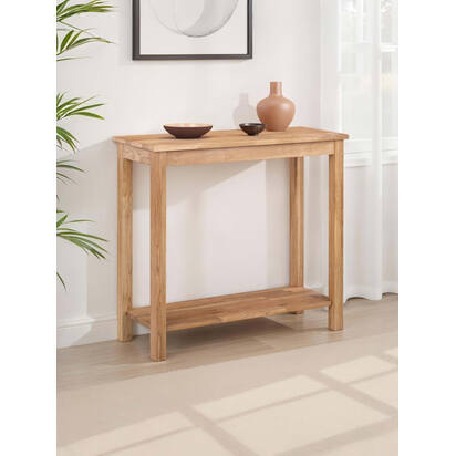 Coxmoor 90cm Console Table - Oak