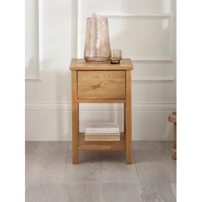 Coxmoor 1 Drawer - Oak
